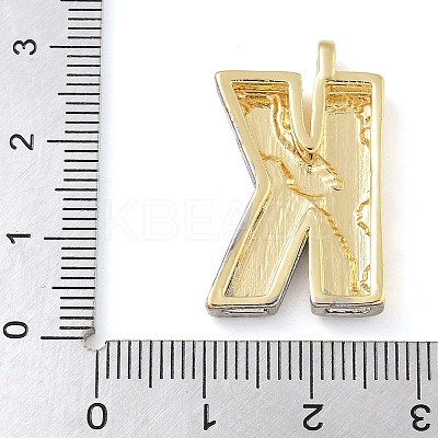 Brass Pendants PALLOY-S036-01G-K-1