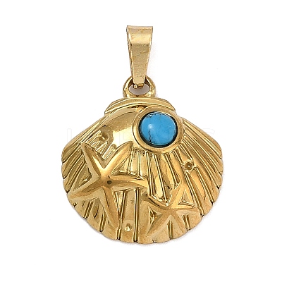Synthetic Turquoise Pendants GG-CBA97F4-02G-08-1