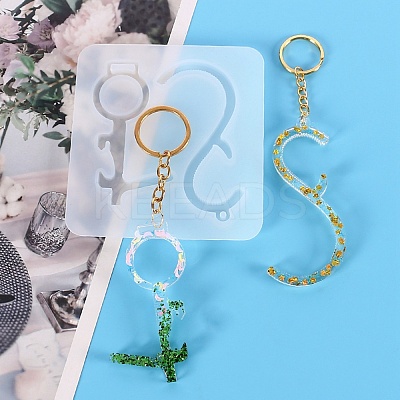 Key Shape DIY Pendant Silicone Molds DIY-F114-16-1