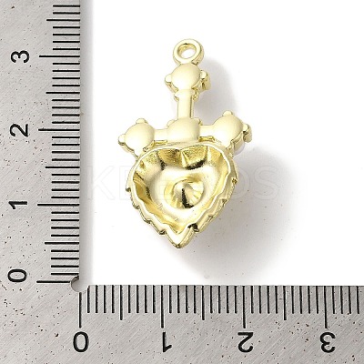 Rack Plating Alloy Pendants FIND-I039-015G-1
