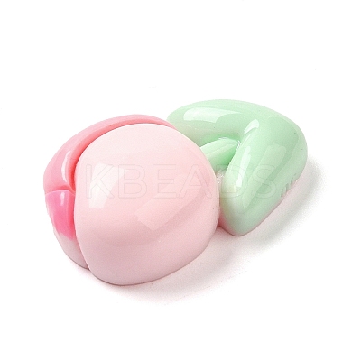 Opaque Resin Cabochons LS-RESI-C036-03D-1