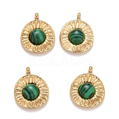 Gemstone Charms STAS-D177-02G-1