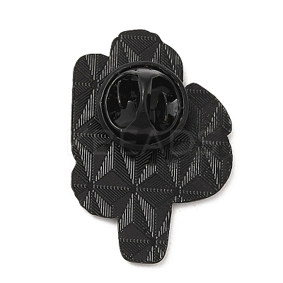 Cactus with Chameleon Enamel Pin JEWB-H013-01EB-02-1