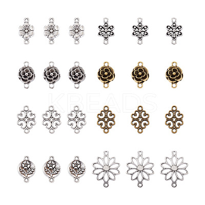 Alloy Tibetan Style Links connectors PALLOY-TA0001-13-1