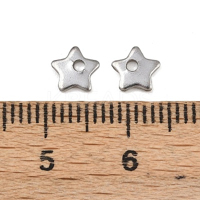 Tarnish Resistant 304 Stainless Steel Five-Pointed Star Charms Pendants STAS-Q171-03-1