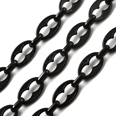 304 Stainless Steel Oval Link Chains CHS-S012-11B-1