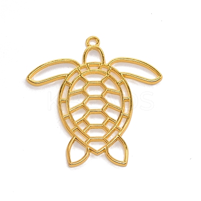 Alloy Open Back Bezel Pendants PALLOY-WH0077-20G-1