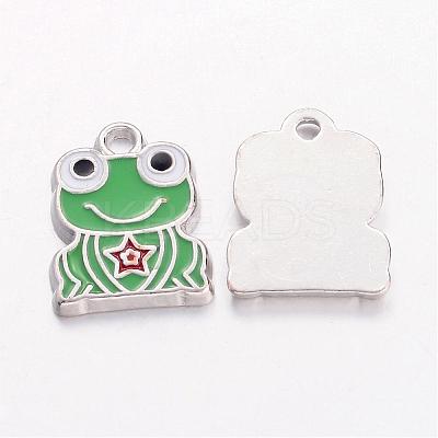 Alloy Enamel Pendants EA218Y-NF-1
