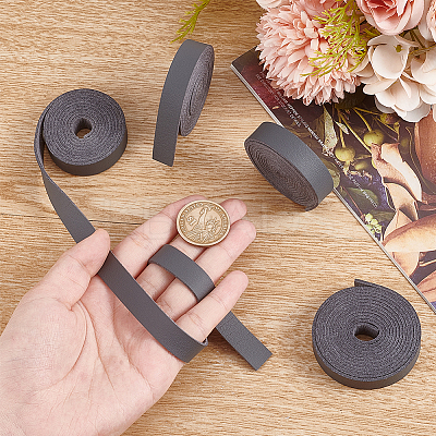Flat PU Leather Cord WL-WH0004-09A-1