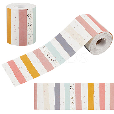 2Rolls Coated Paper Decorative Stickers DIY-NB0013-03-1