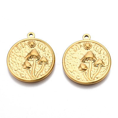 201 Stainless Steel Pendants X-STAS-N098-143LG-1