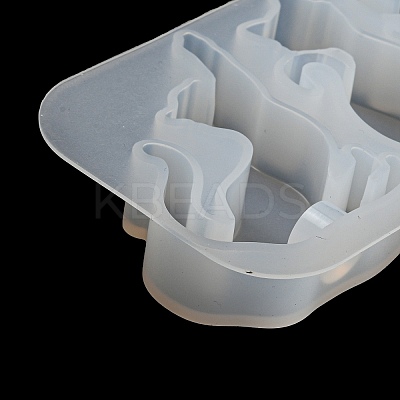 Cat Shape Pendant DIY Silhouette Silicone Mold LS-DIY-K067-02C-1