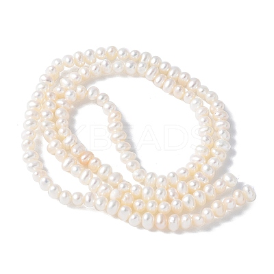Natural Cultured Freshwater Pearl Beads Strands PEAR-I007-07G-01C-1
