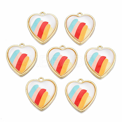 Resin Pendants PALLOY-N161-010-NR-1