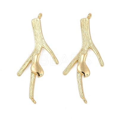 Brass Pendants KK-S395-01G-1