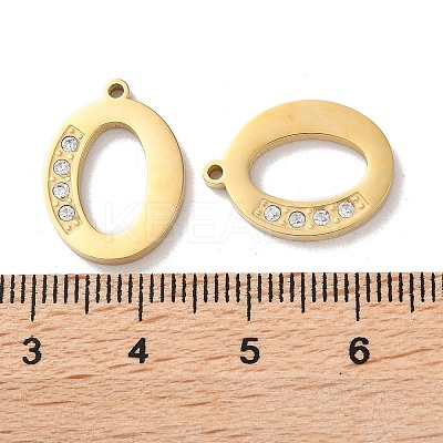 Real 14K Gold Plated 304 Stainless Steel Pendants STAS-L022-157G-O-1