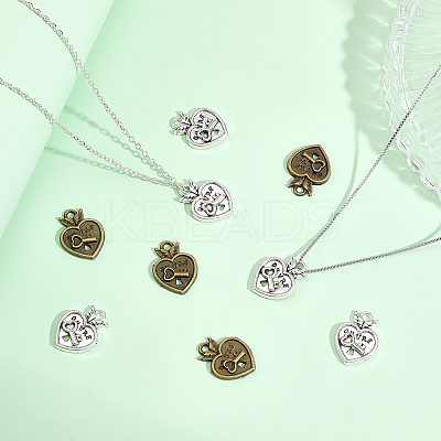80Pcs 2 Colors Alloy Pendant FIND-CA0006-20-1