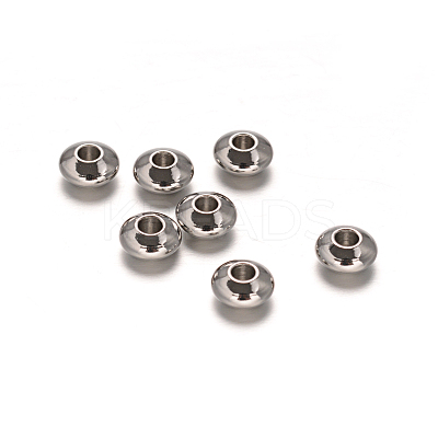 Tarnish Resistant 304 Stainless Steel Spacer Beads STAS-I050-05-1