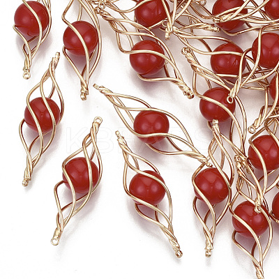 Acrylic Pendants X-KK-N235-025-1