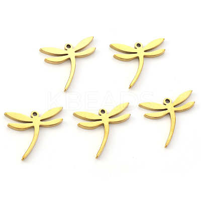 PVD Vacuum Plating 304 Stainless Steel Pendants STAS-N092-87G-1