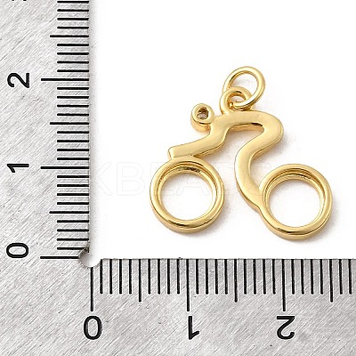 Brass Micro Pave Cubic Zirconia Pendants KK-H092-09A-G-1