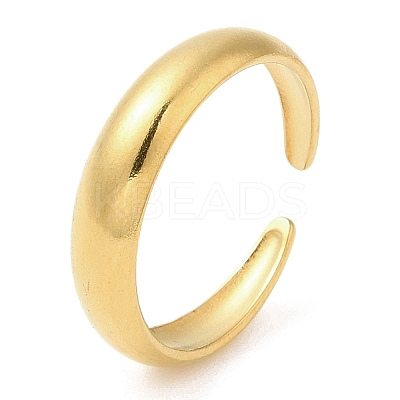304 Stainless Steel Open Cuff Rings RJEW-K245-78G-1