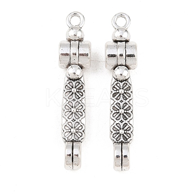 Tibetan Style Alloy Connector Charms PALLOY-A024-16AS-1-1