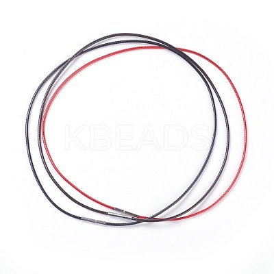 Wholesale Waxed Polyester Cord Necklace Making 
