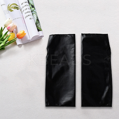 PU Leather Fingerless Gloves AJEW-WH20018-116A-1