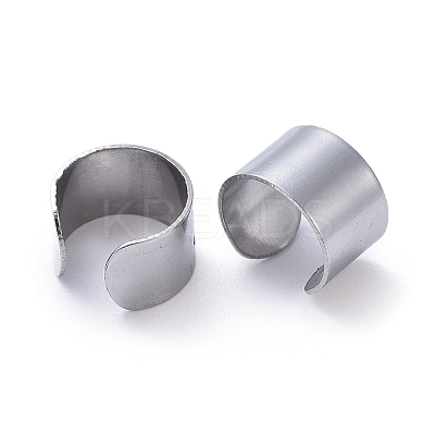 Tarnish Resistant Unisex 304 Stainless Steel Cuff Earrings LS-X-EJEW-P135-03A-1