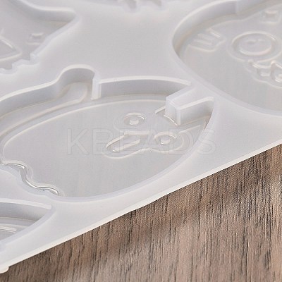 Animal Hair Clips Cabochon Silicone Molds DIY-Q033-03B-1