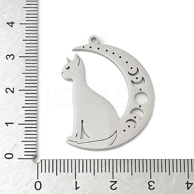 304 Stainless Steel Pendants STAS-F326-18P-1