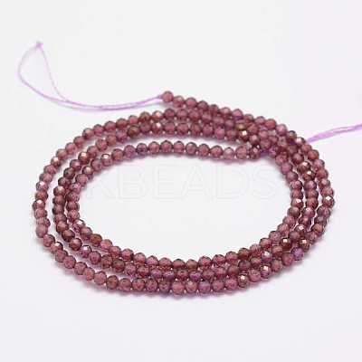 Natural Garnet Beads Strands LS-G-K182-2mm-10-1
