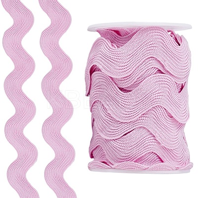 10 Yards Polyester Lace Ribbon OCOR-GF0006-01-1