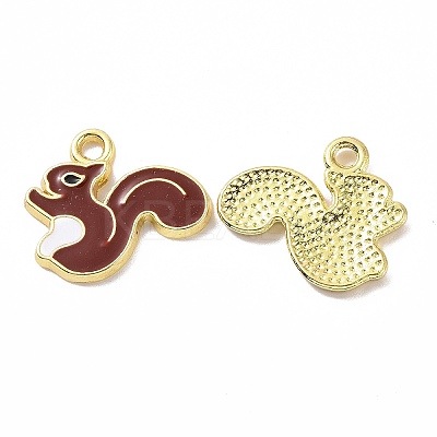 Alloy Enamel Pendants ENAM-B054-03G-01-1