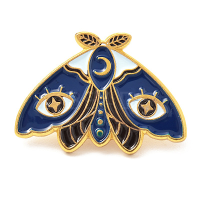 Alloy Enamel Brooches JEWB-P006-B01-1