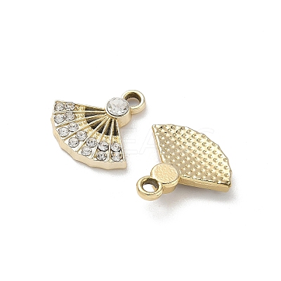 Alloy Rhinestone Pendants FIND-L024-13G-1
