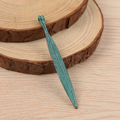 Leaf Alloy Big Pendants LS-PALLOY-I118-ZN3892-NR-1
