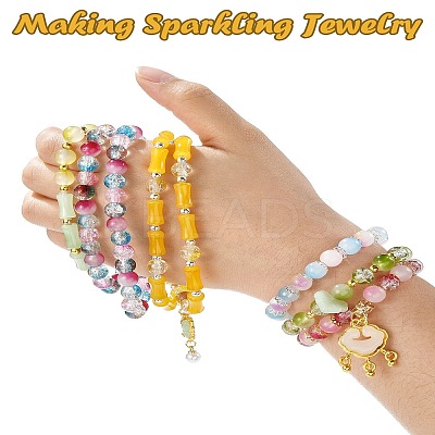 DIY Children's Beaded Bracelets Making Kits DIY-YWC0005-04-1