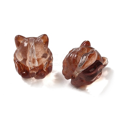 Transparent Glass Beads GLAA-D025-06B-1