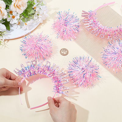 Plastic Hair Bands OHAR-WH0042-02A-1