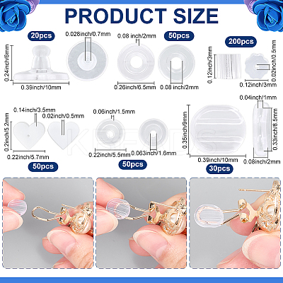 Plastic Ear Nuts KY-SP0001-35-1