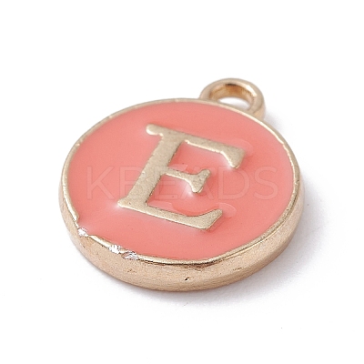 (Defective Closeout Sale Border damaged) Golden Plated Alloy Enamel Charms ENAM-XCP0001-20E-1