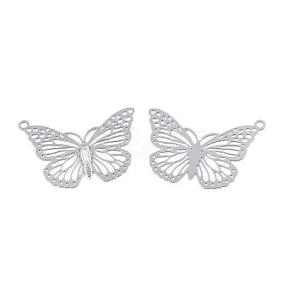 Non-Tarnish 304 Stainless Steel Pendants X-STAS-N009-001-B01-1