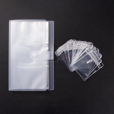 Transparent Jewelry Organizer Storage Books AJEW-K033-01-1