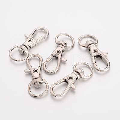 Alloy Swivel Clasps Lanyard Snap Hook E548Y-1