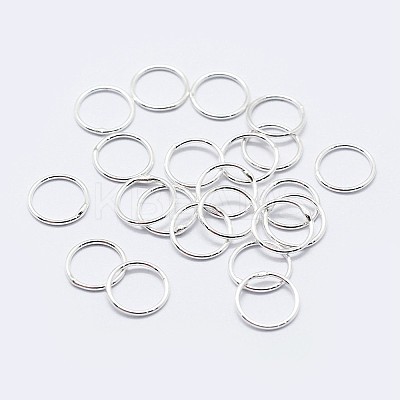 925 Sterling Silver Soldered Closed Jump Rings LS-STER-F036-03S-0.6x6-1