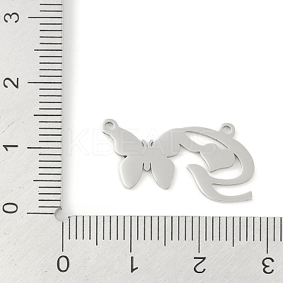 Non-Tarnish 304 Stainless Steel Pendants STAS-L279-002P-G-1