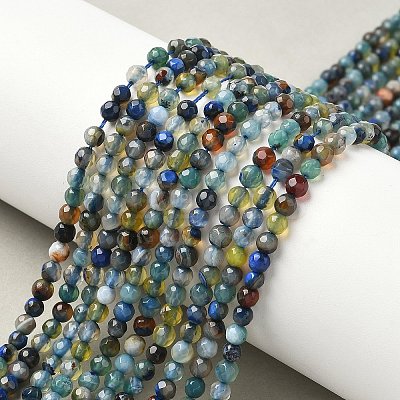 Natural Agate Beads Strands G-E469-12Z-1