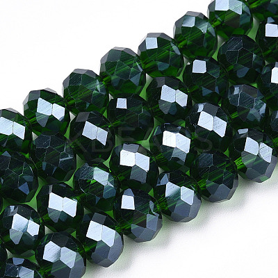 Electroplate Glass Beads Strands LS-EGLA-A034-T2mm-A31-1